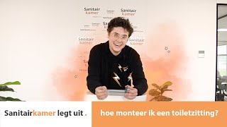 Een wc bril monteren hoe doe ik dat  Sanitairkamernl [upl. by Sylvan969]