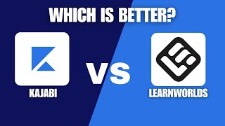 Kajabi vs LearnWorlds  Which is Better 2024 [upl. by Liliane]