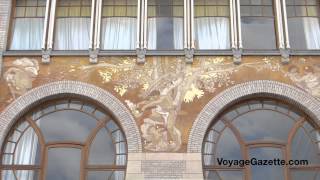 Hotel Albert Ciamberlani Art Nouveau Brussels Belgium [upl. by Nywra]