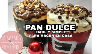 PAN DULCE FACIL Y ECONOMICO  LA PASAMOS COMIENDO [upl. by Ferren312]