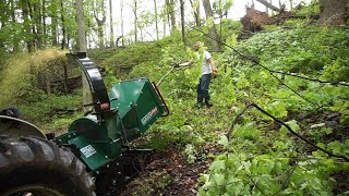 Mother Nature Won This Time  Woodland Mills PTO Chipper [upl. by Claire]