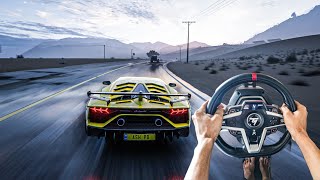 Lamborghini Aventador Svj  Forza Horizon 5 Thrust Master T248 Gameplay [upl. by Lecram970]