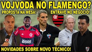 VOJVODA NO FLAMENGO NOVIDADES SOBRE NOVO TÉCNICO NO MENGÃO LATERAL SENDO VENDIDO PARA MLS E [upl. by Syla]