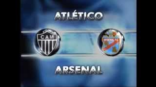 Chamada Globo Atlético Mineiro X Arsenal de Sarandí [upl. by Grani462]