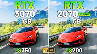 10 Games on RTX 3070 vs RTX 2070 SUPER in 2024  1440p [upl. by Eadnus514]