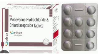 Audspa Tablets Mebeverine Hydrochloride amp Chlordiazepoxide Tablets [upl. by Prady915]