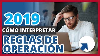 ¿Cómo Interpretar las Reglas de Operación 2019 Ep 25 caysoasesores subsidiosfederales mexico [upl. by Green664]