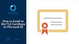 How to Install an SSLTLS Certificate on Microsoft IIS [upl. by Anawk]