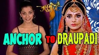 Mahabharat OMG Draupadi aka Pooja Sharma talks about her Journey from Anchor to Draupadi [upl. by Flosi417]