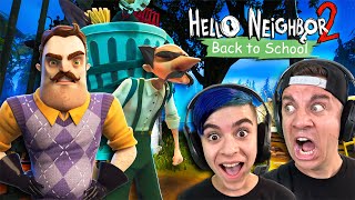 THE NEIGHBOR IS HOMELESS Hello Neighbor 2 Back To School DLC Chapter [upl. by Ennaimaj]