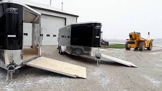 ATC Raven Snowmobile trailer tour  Bluewater Trailers [upl. by Fernandez]