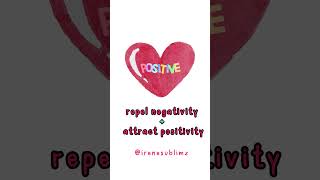 repel negativity  attract positivity subliminal ✮⋆˙ w study music 3 shorts music positivity [upl. by Aysan]