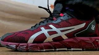 Asics Gel Quantum 360 6 Beet Juice Pure Silver On Feet Video [upl. by Peria677]