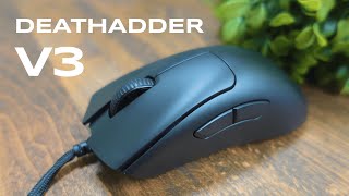 Razer DeathAdder V3 Wired Gaming Mouse Review [upl. by Wilkey]