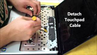 Dell Inspiron 1440 Laptop DC Power Jack Repair [upl. by Sinnaoi]