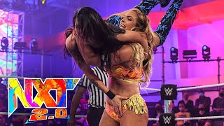 Cora Jade vs Elektra Lopez WWE NXT Oct 19 2021 [upl. by Corella]