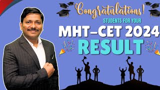 CONGRATULATIONS TO ALL MHTCET 2024 TOPPERS  MHTCET 2024  DINESH SIR [upl. by Trini]