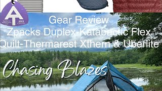 What I Used on my Thru Hike  Duplex Katabactic amp Thermarest [upl. by Gwynne]