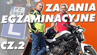 Jak Zdać Egzamin Praktyczny na Prawo Jazdy A  Motocyklowe  Prawo na Motocykl Cz2 [upl. by Yadrahs926]