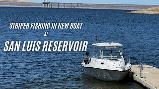 Striper Fishing At San Luis Reservoir [upl. by Idden]