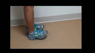 How to do the Heel Walking Exercise [upl. by Hepsibah]