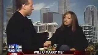 Live Proposal on Fox News [upl. by Nellac]