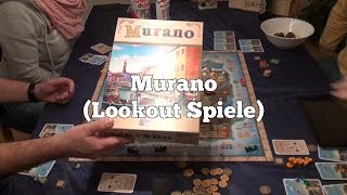 Test Murano Lookout Spiele Rezension und Beispielrunde von SpielePodcastde [upl. by Eanahs]