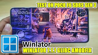 TALES OF ARISE WINLATOR 711 AMODFIX GLIBC POCO F6 [upl. by Akeme464]