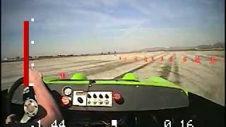 Jeff Kiesel SCCA autocross in car video Turbo Rotary Bugeye Sprite 3109 El Toro [upl. by Lramaj]