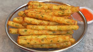 Crispy French Fries At Home Delicious  Potato sticks  Potato Recipes [upl. by Grigson]