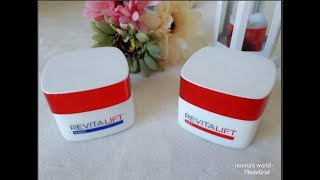 ريفيو كريم لوريال ريفتاليفت Loreal Revitalift day and night cream review [upl. by Cailean600]