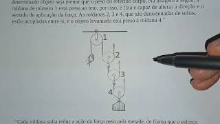 Exercícios sobre roldanas [upl. by Bambi906]