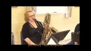 Mozart Fugue in G minor  arranged for saxophone trio [upl. by Benedict]