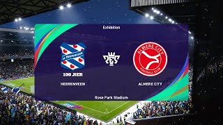 SC Heerenveen vs Almere City 12072024 Club Friendlies PES 2021 [upl. by Publus]