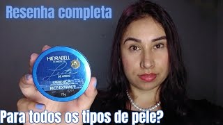 Creme facial leite de arroz hidrabell TODOS OS TIPOS DE PELE [upl. by Karissa844]