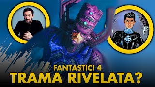 I FANTASTICI 4 DETTAGLI DI TRAMA CONFERMATI GALACTUS  MARVEL [upl. by Enwahs]