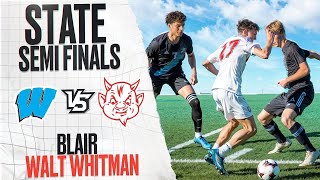 STATE FINALIST OUTSIDE THE BOX BANGER BLAIR VS WALT WHITMAN  HS SOCCER HIGHLIGHTS [upl. by Corty620]