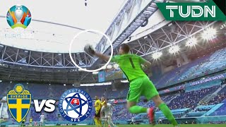 ¡IMPRESIONANTE Dúbravka hace ATAJADÓN  Suecia 00 Eslovaquia  UEFA Euro 2020  Grupo EJ2  TUDN [upl. by Essirahc]