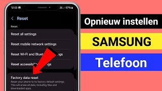 Hoe Samsungtelefoon terugzetten naar fabrieksinstellingen [upl. by Nialb]