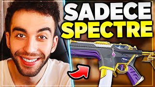 SADECE SPECTRE OYNAYARAK RANKED KAZANMAK  Valorant [upl. by Neret]