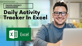 Daily Activity Tracker In Excel [upl. by Akemahs]