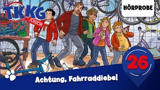 TKKG Junior Folge 26 Achtung Fahrraddieb  Hörprobe zum Hörspiel [upl. by Malita]