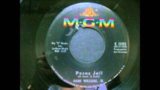 HANK WILLIAMS JR  PECOS JAIL  MGM K13392  STEREO VERSION [upl. by Neille]