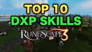 Top 10 Skills to Train on Double XP RuneScape 3 [upl. by Wernher]