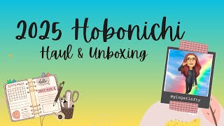 2025 Hobonichi Haul amp Unboxing [upl. by Antoinette]