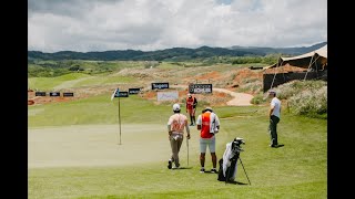 AfrAsia Bank Mauritius Open 2023 second day at 𝐋𝐚 𝐑𝐞𝐬𝐞𝐫𝐯𝐞 𝐆𝐨𝐥𝐟 𝐋𝐢𝐧𝐤𝐬 [upl. by Loring]