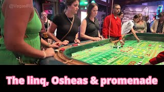 The Linq hotel casino Las Vegas including Osheas [upl. by Saunderson]