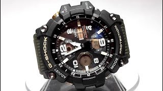 Casio GSHOCK GWG1001A3 Wave Ceptor Solar powered watch video 2018 [upl. by Naawaj]