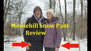 Moosehill Hiking Snow Pant Review EXCELLENT [upl. by Idyh976]