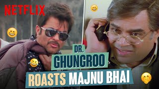 Majnu Bhai vs Dr Ghungroo  Welcome  Comedy Scene  Anil Kapoor Paresh Rawal Nana Patekar [upl. by Nrojb]